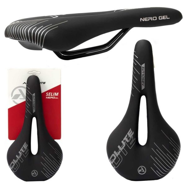 Selim Bike Absolute Nero Gel Vazado